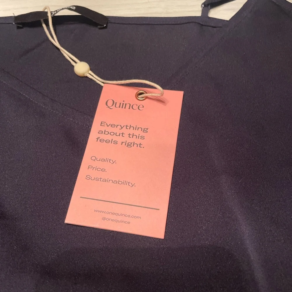 Quince Black Camisole Top - Picture 5 of 9